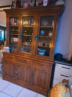 Mooie buffetkast / vitrinekast, Huis en Inrichting, Kasten | Buffetkasten, Ophalen, Gebruikt, Glas, 150 tot 200 cm