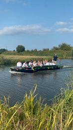 Polderschuit/ vlet 8,5 lang 1,9 breed, Watersport en Boten, Ophalen, Binnenboordmotor, Diesel, Zo goed als nieuw