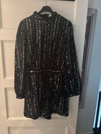 Velvet pailletten playsuit XL, Zwart, Maat 46/48 (XL) of groter, Ophalen of Verzenden, Zo goed als nieuw