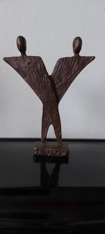 Bronzen beeld Jos Gielen 2002 brons De eenheid beschikbaar voor biedingen