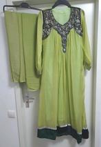 Maat M nieuw groen indiase Marokkaanse feest jurk anarkali, Kleding | Dames, Gelegenheidskleding, Ophalen of Verzenden, Nieuw