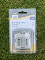 Switch c-line by haba silver schakelaar, Caravans en Kamperen, Ophalen of Verzenden, Nieuw