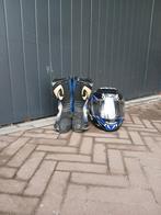 Motor laarzen met helm, Motoren, Kleding | Motorhelmen, M, Heren, Integraalhelm, Tweedehands