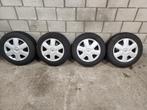 4x100 14 Inch Toyota Stalen velgen met Wieldoppen 175/65/R14, Auto-onderdelen, Ophalen, 14 inch, Gebruikt, 175 mm