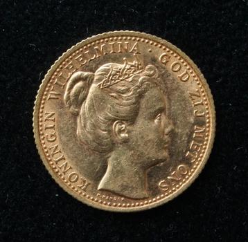 10 gulden 1898 Wilhelmina - goud beschikbaar voor biedingen