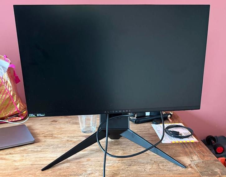 Dell Alienware AW2518H 240Hz G-sync Gaming Monitor, Computers en Software, Monitoren, Gebruikt, 201 Hz of meer, DisplayPort, Gaming