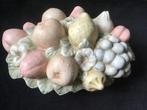 Fruit /Bloemenmand Beeldje, Verzamelen, Beelden en Beeldjes, Ophalen of Verzenden, Zo goed als nieuw, Overige typen