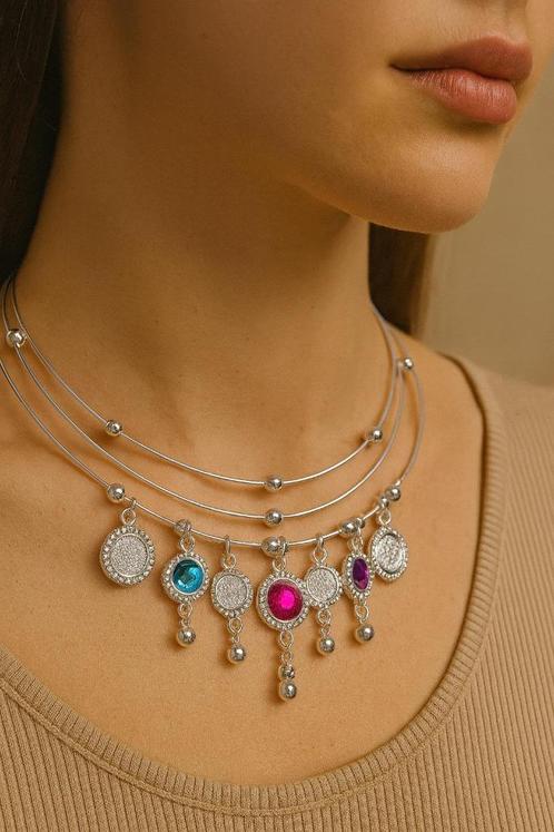 Sieraden mix partij oorbellen ringen, kettingen piercings, Sieraden, Tassen en Uiterlijk, Oorbellen, Nieuw, Overige materialen