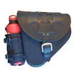 Lederen Swingarm Tas + Benzinefles Houder, Verzenden, Nieuw