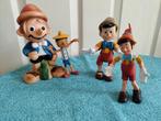 Oude Pinokkio popjes., Gebruikt, Ophalen of Verzenden, Beeldje of Figuurtje, Peter Pan of Pinokkio