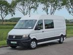 VOLKSWAGEN CRAFTER 35 2.0 ac dubbel cab euro6, Auto's, Bestelauto's, Voorwielaandrijving, Gebruikt, Euro 6, Volkswagen