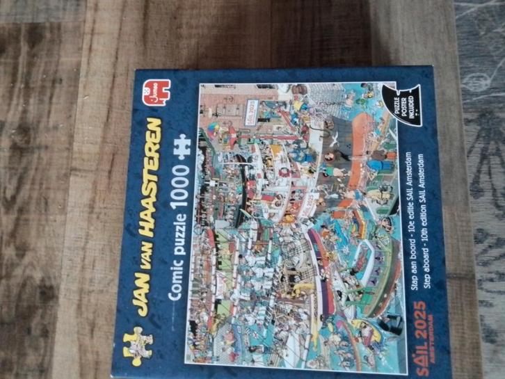Jan  van  Haasteren puzzels ruilen of kopen 8,50 per stuk, Hobby en Vrije tijd, Denksport en Puzzels, Zo goed als nieuw, 500 t/m 1500 stukjes