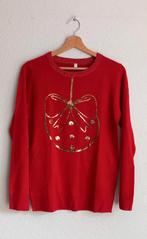 Rode trui met kerstbal maat S, Ophalen of Verzenden, Zo goed als nieuw, Rood, Lange mouw