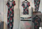 Noppies Jumpsuit groen/koraal Rood – maat S, Kleding | Dames, Positiekleding, Ophalen of Verzenden, Zo goed als nieuw