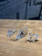 Jablonski Glas Zwaan met Jongen, Antiek en Kunst, Antiek | Glas en Kristal, Ophalen