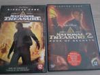 National Treasure 1 & 2 DVD - Nicolas Cage, Gebruikt, Boxset, Actie, Ophalen of Verzenden