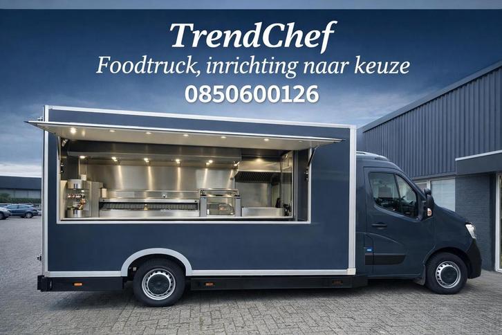 Foodtruck frietwagen 2022 km 150.000 BOMVOLL., Zakelijke goederen, Horeca | Keukenapparatuur, Ophalen