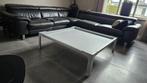 Salontafel 120 x 120, Huis en Inrichting, Tafels | Salontafels, Ophalen, Gebruikt, Vierkant, Glas