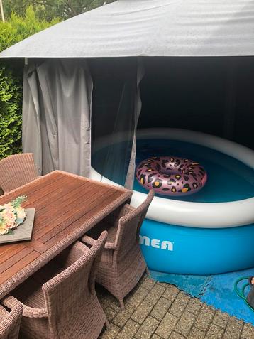 Nieuwe zwembad met nieuwe pomp te koop beschikbaar voor biedingen