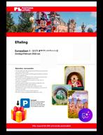 Efteling kaartje zondag 8 februari, Tickets en Kaartjes, Eén persoon, Ticket of Toegangskaart