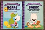 2 Borre leesclub en de opblaaskrokodil boterhammen met pinda, Boeken, Kinderboeken | Kleuters, Ophalen of Verzenden, Gelezen
