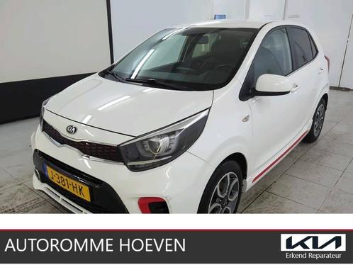 KIA Picanto 1.0 MPi GT-Line Edition Luxe 25.000km Org. Ned., Auto's, Kia, Te koop, Picanto, ABS, Airbags, Airconditioning, Boordcomputer