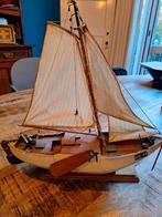 Model bootjes , houten zeemannen en aanmeerpaal, Hobby en Vrije tijd, Overige merken, Gebruikt, Ophalen of Verzenden