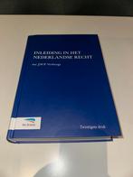 Inleiding in het Nederlandse recht, Boeken, Ophalen of Verzenden, Alpha, Zo goed als nieuw, WO