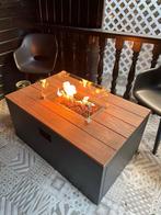 Easyfires vuurtafel + 2 gasflessen!, Ophalen, Zo goed als nieuw