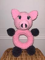 Gehaakt varkentje rammelaar - Nieuw!, Ophalen of Verzenden, Nieuw, Overige typen