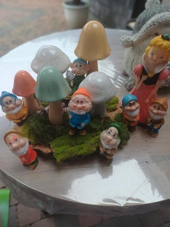 Sneeuwwitje en de 7 dwergen - Complete Set!, Verzamelen, Poppetjes en Figuurtjes, Zo goed als nieuw, Ophalen of Verzenden