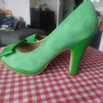 Elegante Fashion Tiener Schoen, Ophalen of Verzenden, Zo goed als nieuw, Schoenen met hoge hakken, Groen