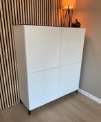 Ikea Besta kast, Lappviken deur, bovenblad zwart glas, Ophalen, Gebruikt