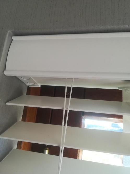 Nieuw  wit houten jaloezieën, Huis en Inrichting, Stoffering | Gordijnen en Lamellen, Nieuw, Wit, Ophalen