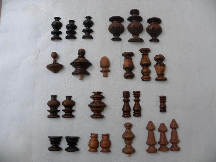 Halve sierstukken, ornamenten, Antiek en Kunst, Antiek | Klokken, Ophalen of Verzenden