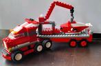 Lego 4100 instructie boekje lego + truck oplegger kraan, Ophalen of Verzenden, Zo goed als nieuw, Lego