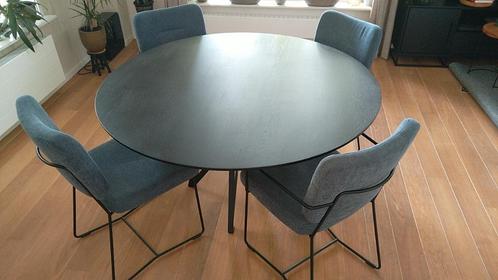 Ronde eettafel 140 cm zo goed als nieuw, Huis en Inrichting, Tafels | Eettafels, Zo goed als nieuw, 100 tot 150 cm, 100 tot 150 cm