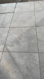 Geoceramica tegels met betonlaag greige 35m2, Tuin en Terras, Ophalen, Zo goed als nieuw, 10 m² of meer, Beton