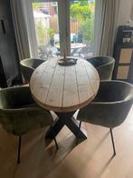 Ovale Eettafel 200x100cm, Huis en Inrichting, Gebruikt, 100 tot 150 cm, Eikenhout, Ophalen of Verzenden