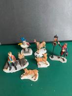 Lemax Kerstdorp Figuren Set, Diversen, Kerst, Ophalen of Verzenden, Gebruikt