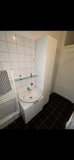Badkamerkast hoogglans wit, Huis en Inrichting, Badkamer | Complete badkamers, Ophalen, Zo goed als nieuw