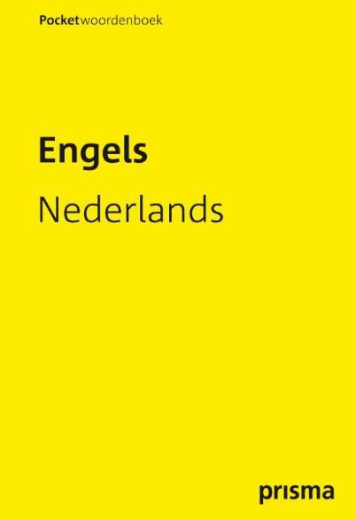 A.F.M. de Knegt - Prisma pocketwoordenboek Nederlands-Engels, Boeken, Woordenboeken, Zo goed als nieuw, Nederlands, Prisma of Spectrum