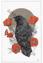 "Red Eclipse" - Anastasija Dimovska (original), Verzenden