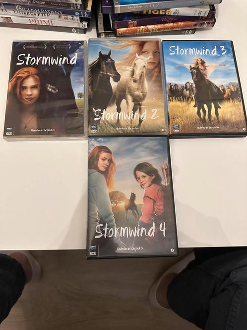 4 dvd’s stormwind 1 t/m stormwind 4, Cd's en Dvd's, Dvd's | Kinderen en Jeugd, Zo goed als nieuw, Film, Ophalen of Verzenden