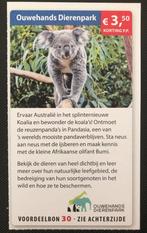 Kortingsbon Ouwehands Dierenpark, Drie personen of meer, Kortingskaart