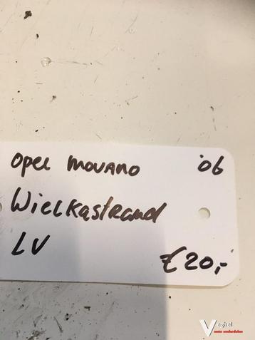 Opel Movano 2006 Wielkastrand linksvoor beschikbaar voor biedingen