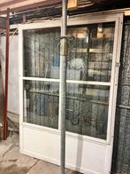 Hardhouten raamkozijn, Doe-het-zelf en Verbouw, Glas en Ramen, Ophalen, Gevelraam of Ruit, Gebruikt, 160 cm of meer