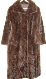 Bontjas, Ophalen, Zo goed als nieuw, Maat 38/40 (M), Bruin