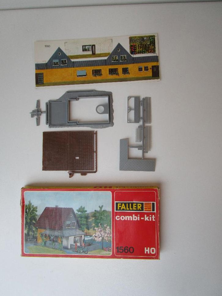 Faller Combi-kit 1560, Hobby en Vrije tijd, Modeltreinen | H0, Gebruikt, Brug, Tunnel of Gebouw, Gelijkstroom of Wisselstroom