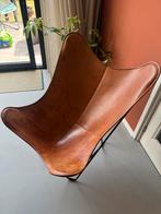 Cuero Mariposa vlinderstoel tuigleer, Ophalen, Gebruikt, 75 tot 100 cm, Leer